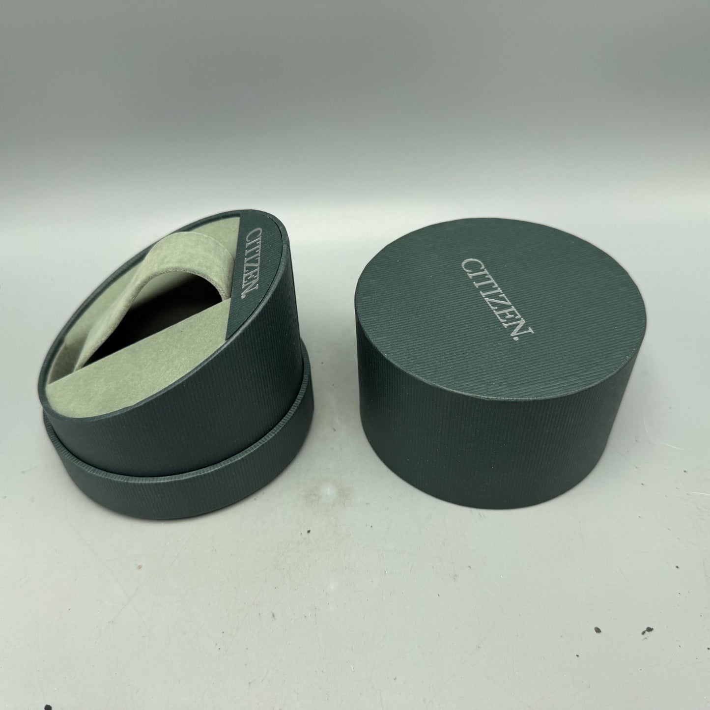 Citizen Presentation Watch Box Case Gray Cardboard Round 2000's 2010's6