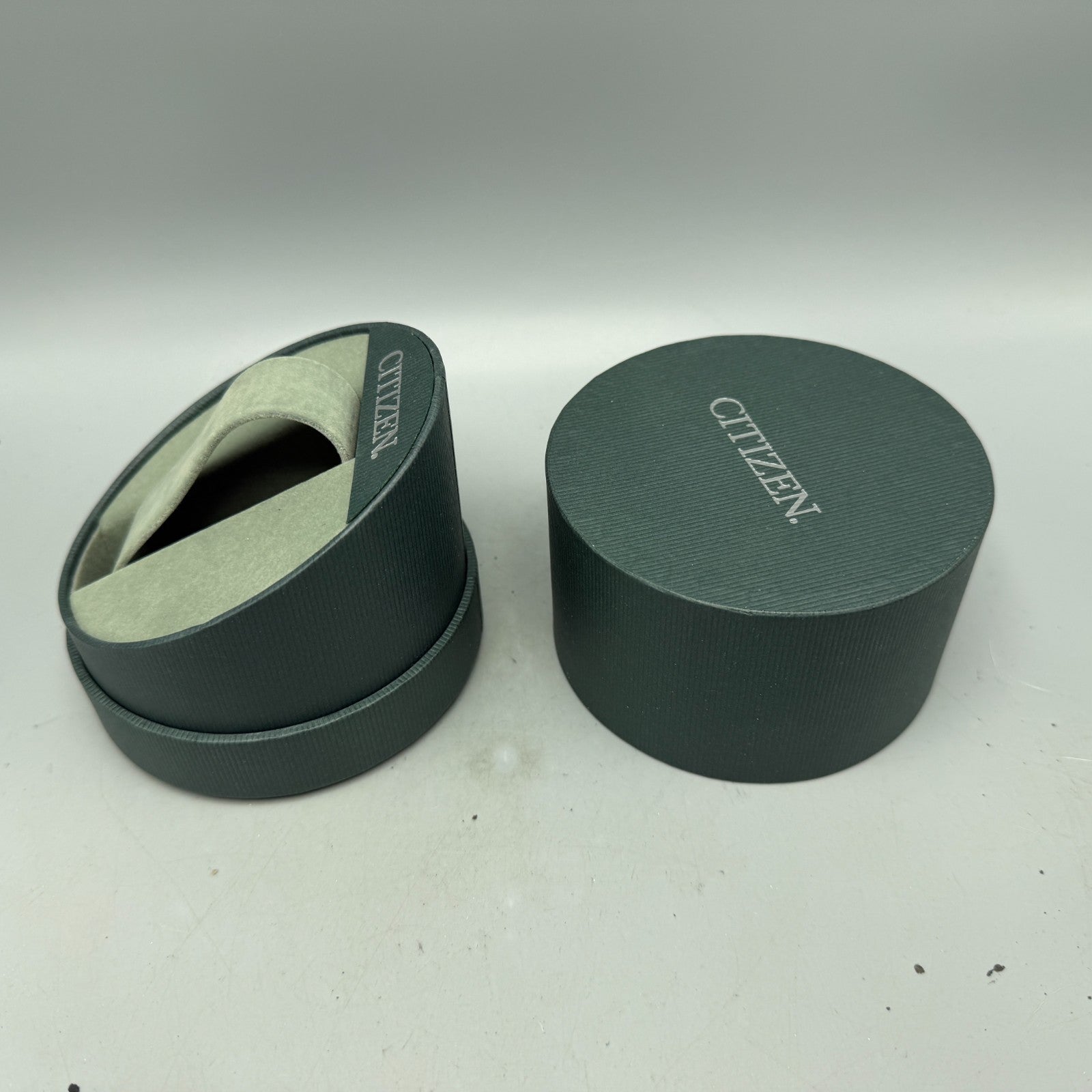 Citizen Presentation Watch Box Case Gray Cardboard Round 2000's 2010's6