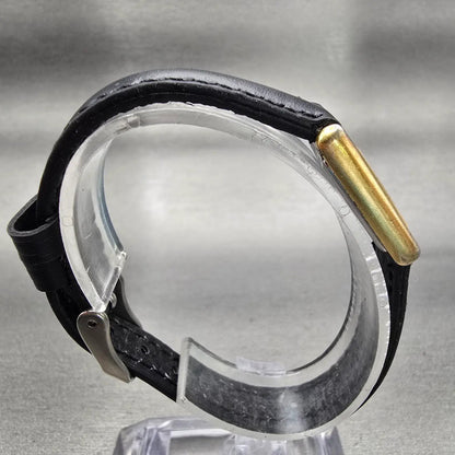 Seiko Tank Watch Women 17mm White Dial Gold Tone Rectangle 1400-5039 New Battery8