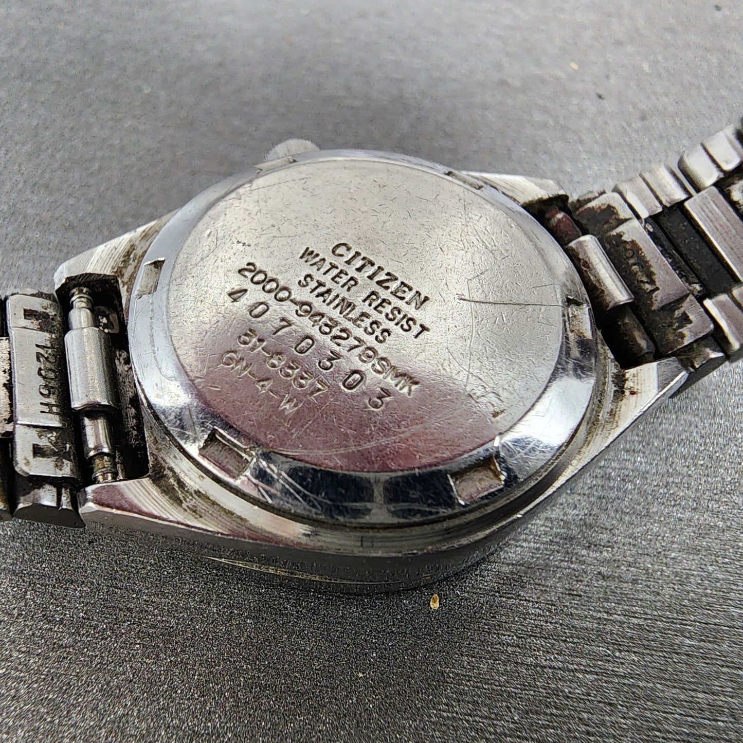 Citizen CQ Watch Women 26mm Silver Dial Silver Tone Daydate Round New Battery9