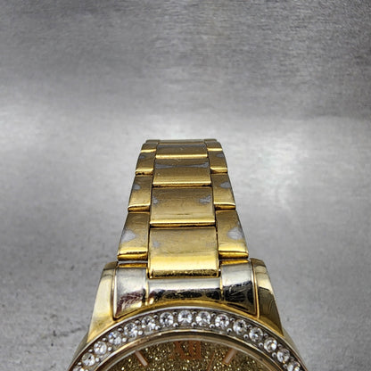 Citizen Watch Women 35mm Gold Dial Gold Tone Round EL302257P New Battery4