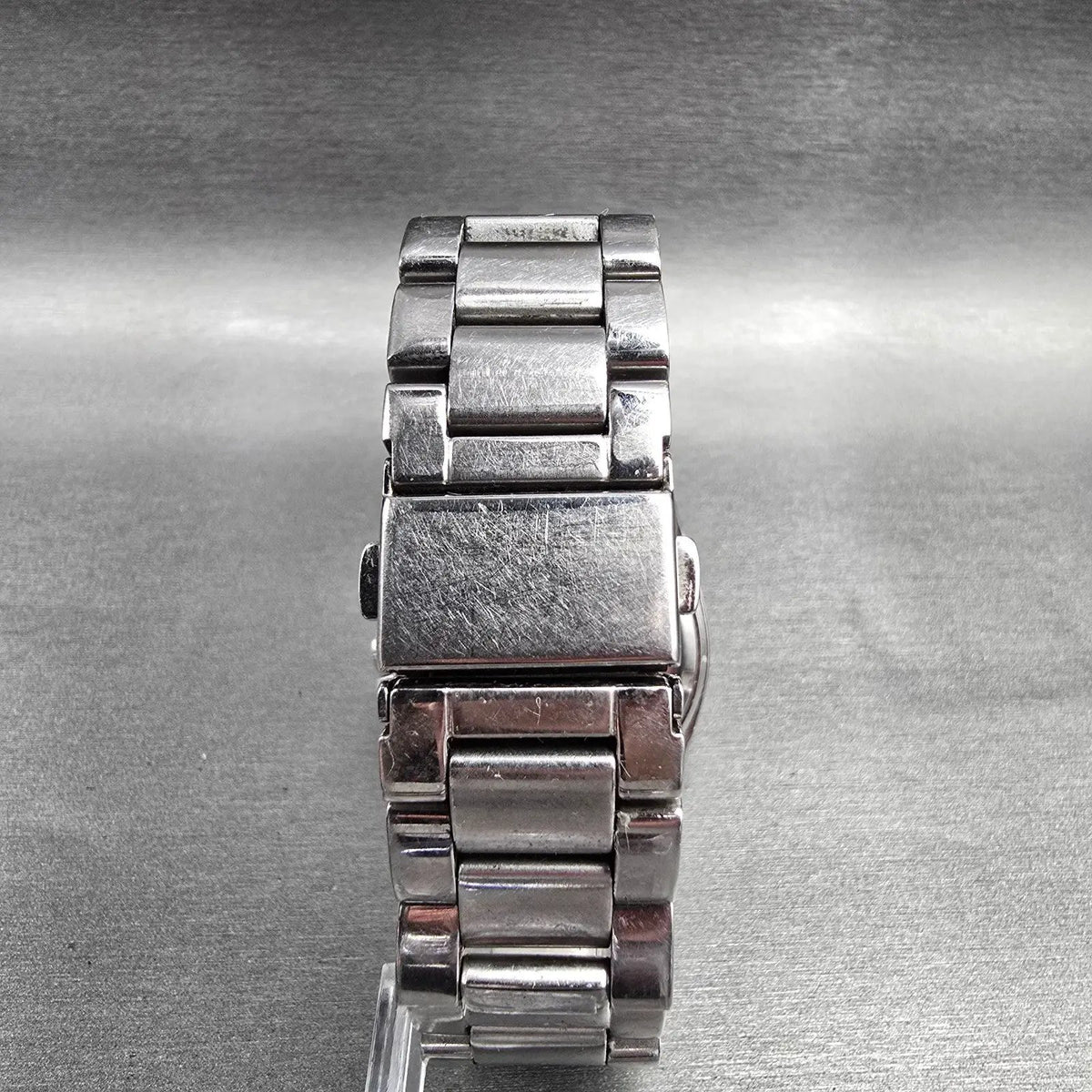 Michael Kors Blair Watch Men 39mm Silver Dial Chrono Date Gemmed MK5459 New Batt7
