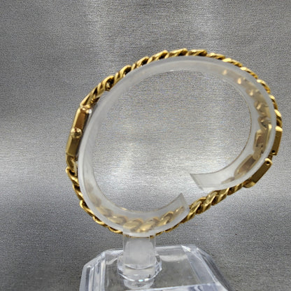 Seiko Watch Women 14mm Champagne Dial Gold Tone 2e205369 New Battery6