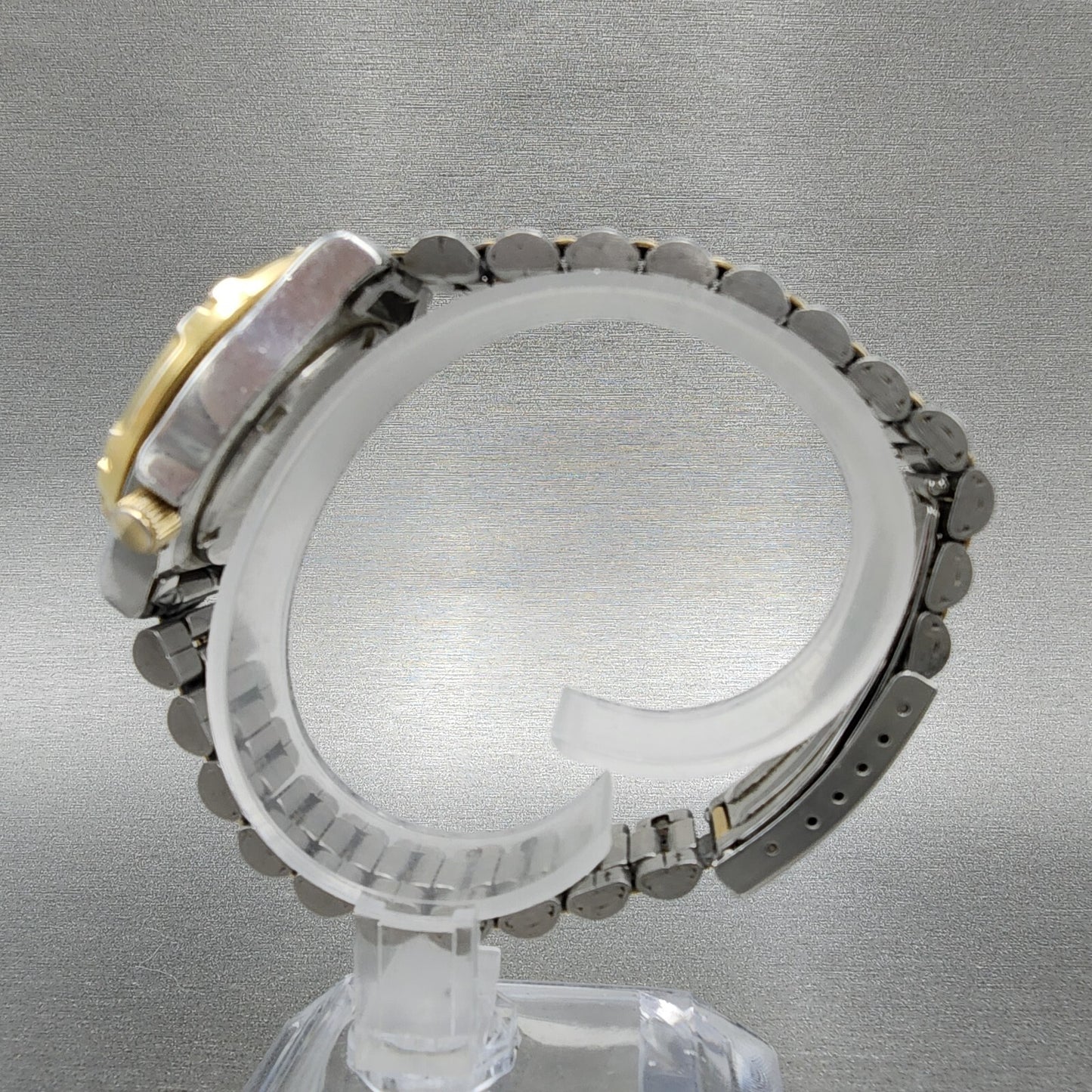 Seiko ALBA Aqua Gear Watch Women 31mm Champagne Dial Two Tone Daydate New Batt6