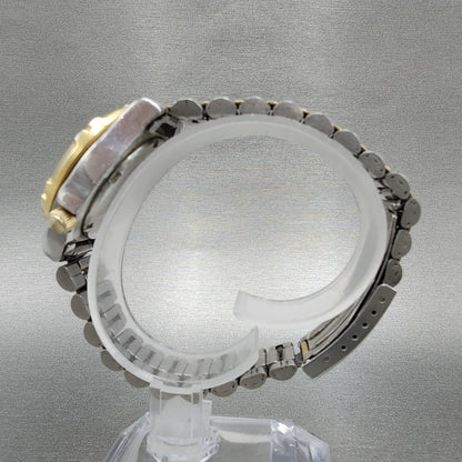 Seiko ALBA Aqua Gear Watch Women 31mm Champagne Dial Two Tone Daydate New Batt6
