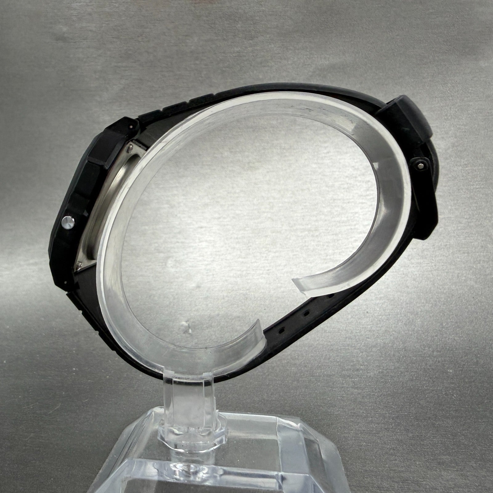 Casio F-91W Watch Men 34mm Digital Black Tone Alarm Chrono 593 New Battery LKJ6