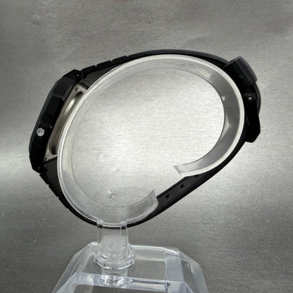 Casio F-91W Watch Men 34mm Digital Black Tone Alarm Chrono 593 New Battery LKJ6