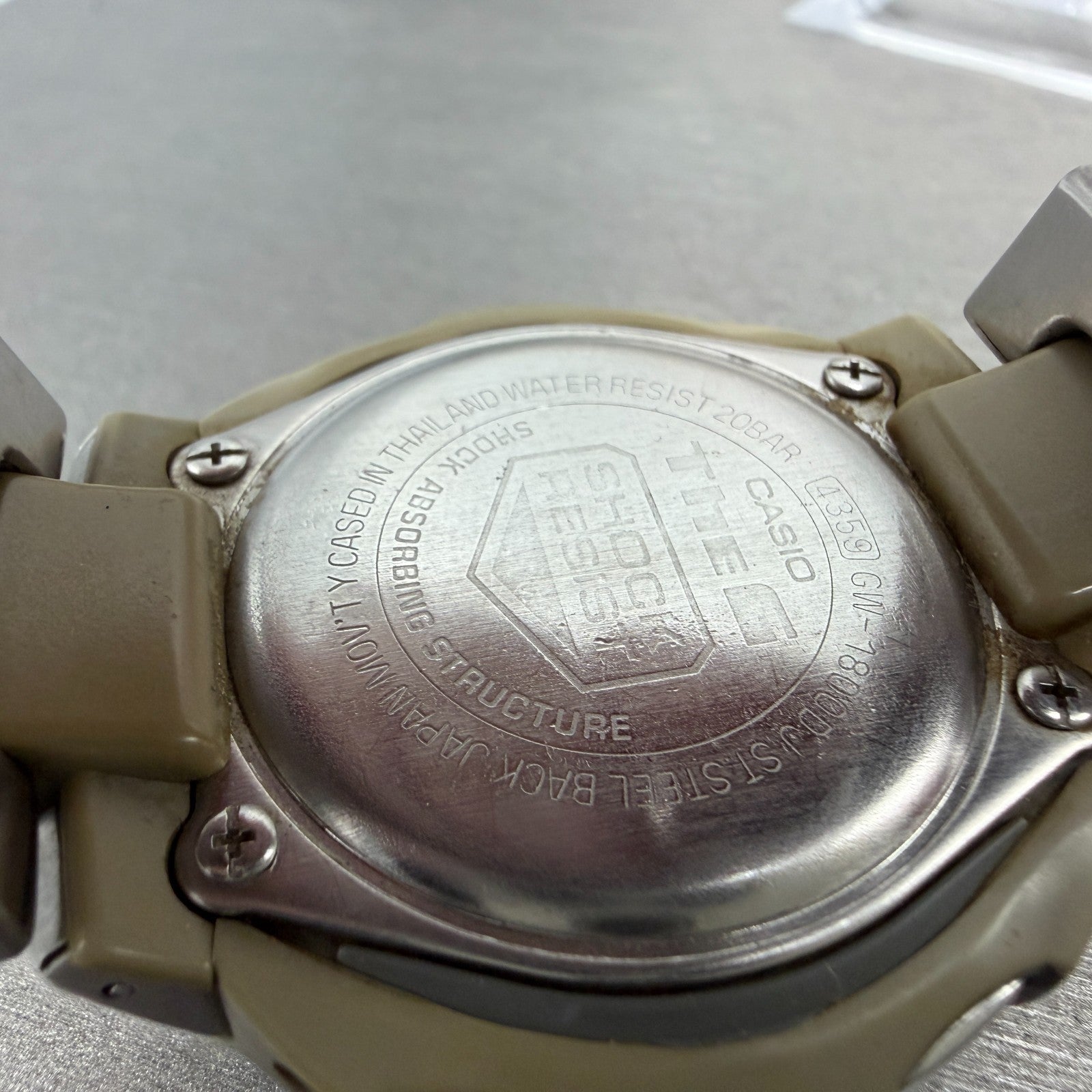 Casio G-Shock GW-1800DJ Watch Men 45mm Analog Digital Gray Dial Steel Solar9