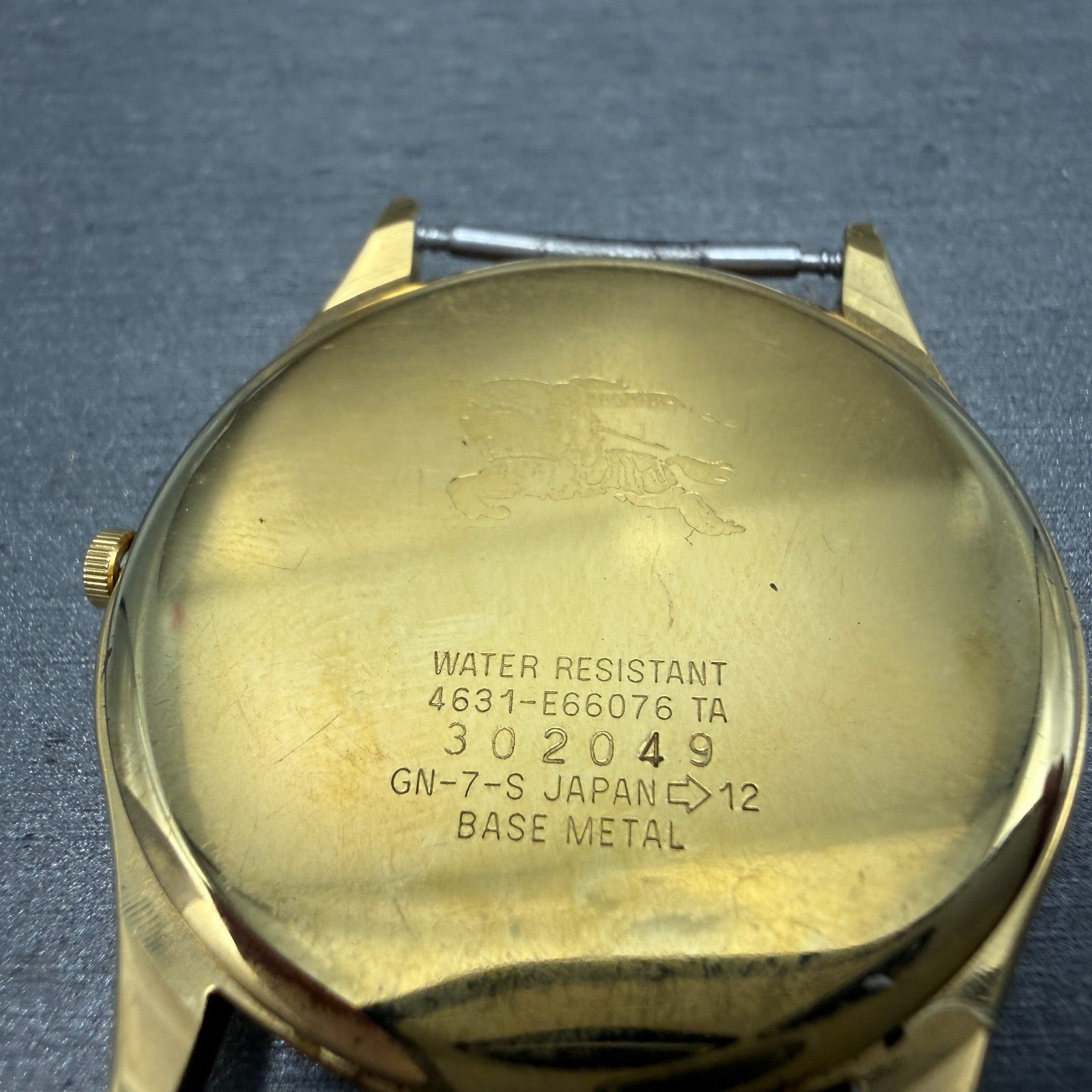 Burberry Watch Men 33mm Cream Dial Gold Tone Round 4631-E66076 PARTS7