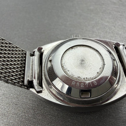 Rado Space Wing Watch Women 24mm Blue Dial Steel Date Automatic Runs VTG9