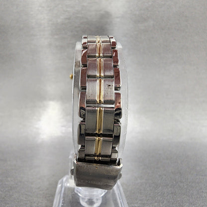 Seiko Lucent Watch Women 22mm White Dial Two Tone 1f210j80 New Battery7