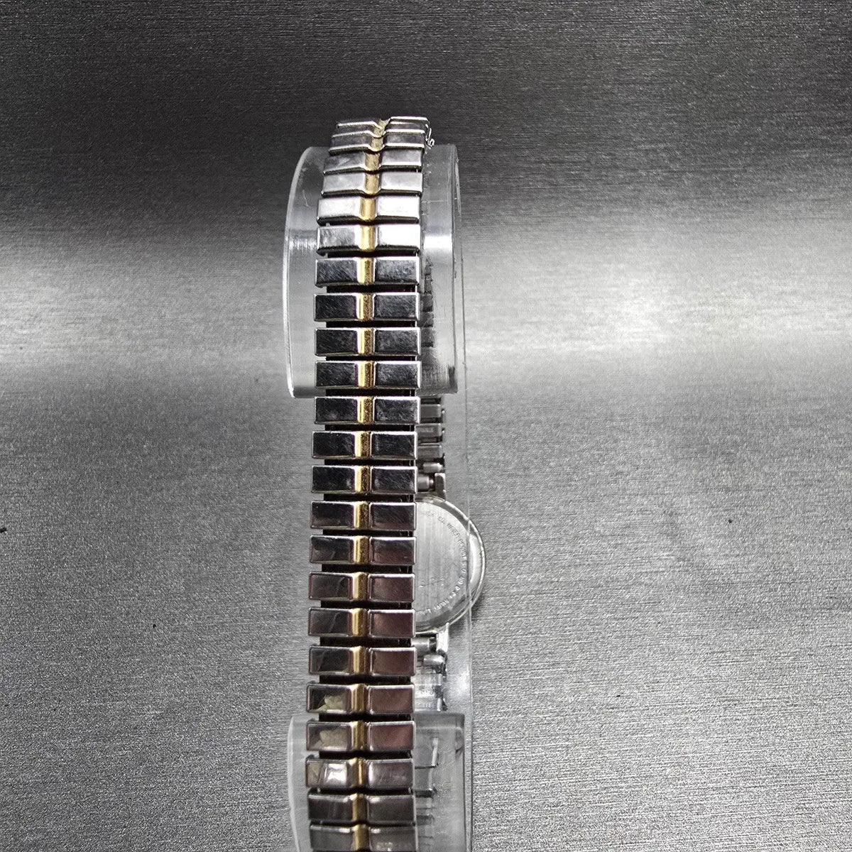 Citizen Watch Women 20mm Black Dial Two Tone Round 5920-S008007 New Battery VTG7