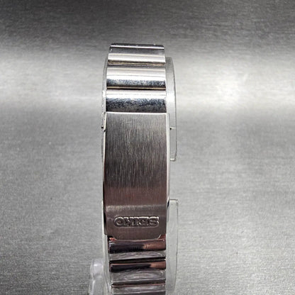 Seiko Tank Watch Women 16mm Silver Dial Silver Rectangle 1104-3400 Manual Wind7