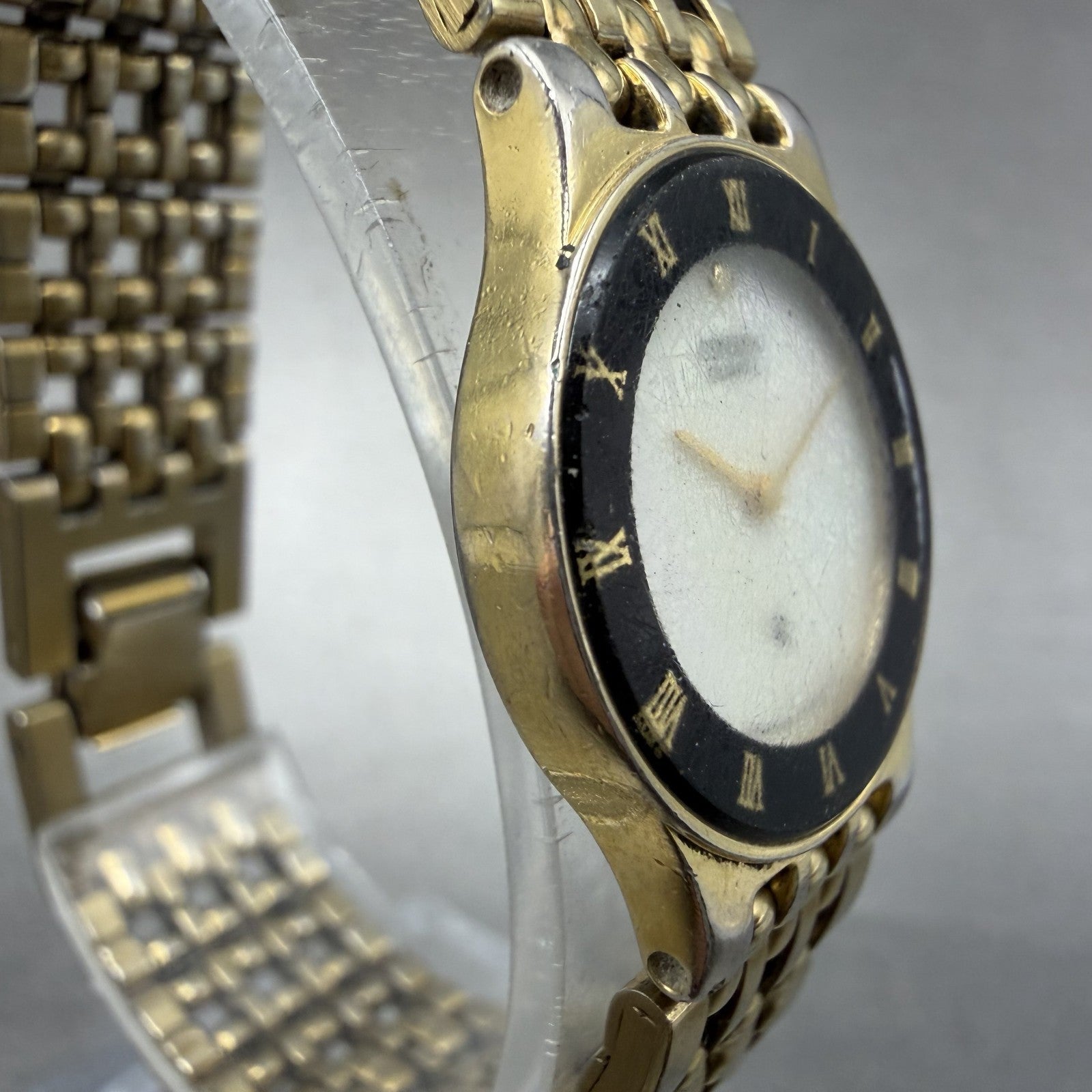 Citizen CQ Watch Women 21mm Mop Dial Gold Tone Round 5420-F41884 New Battery3