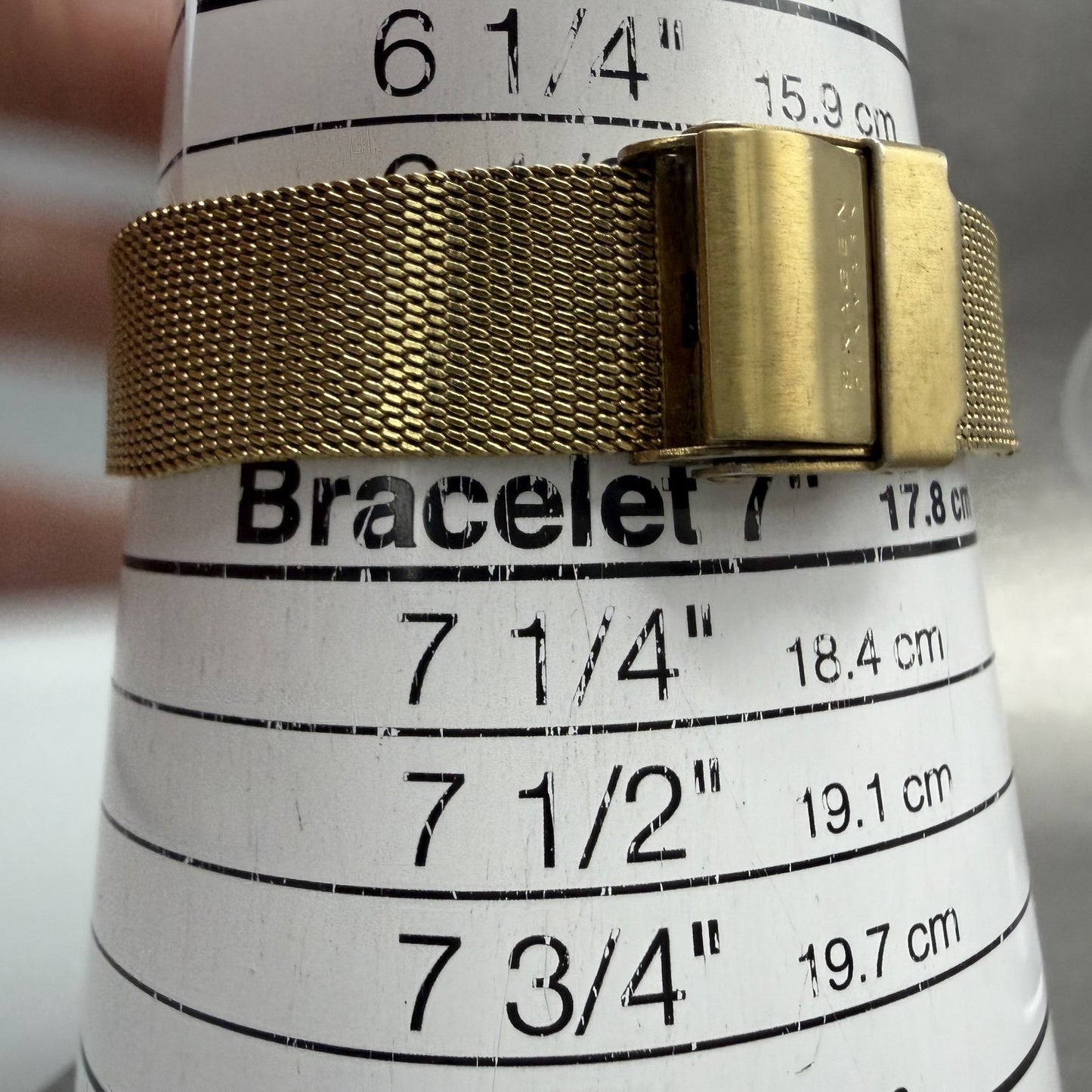 Skagen Tank Watch Women 21mm Mop Dial Gold Tone Rectangle 384XSGG New Battery11