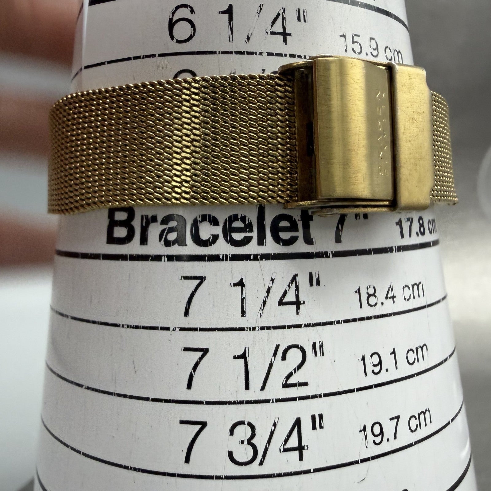 Skagen Tank Watch Women 21mm Mop Dial Gold Tone Rectangle 384XSGG New Battery11