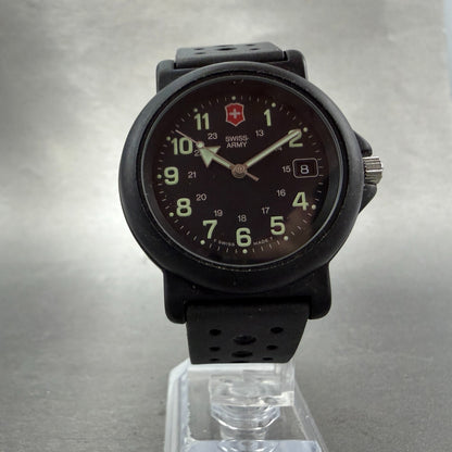 Victorinox Swiss Army Renegade Watch Men 40mm Black Dial Black Tone PARTS KLF7