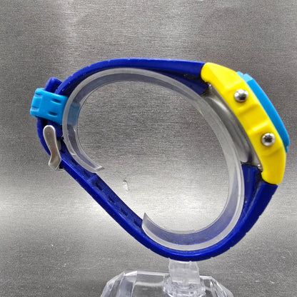 Freestyle Shark Classic Watch Men 38mm Yellow Blue Alarm Chronograph New Battery10
