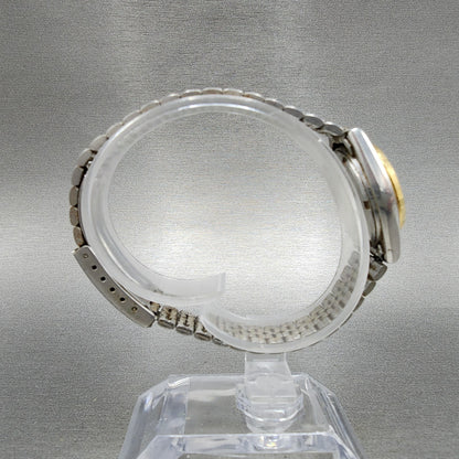 Seiko Watch Women 25mm White Dial Two Tone Daydate 7n430011 New Battery8