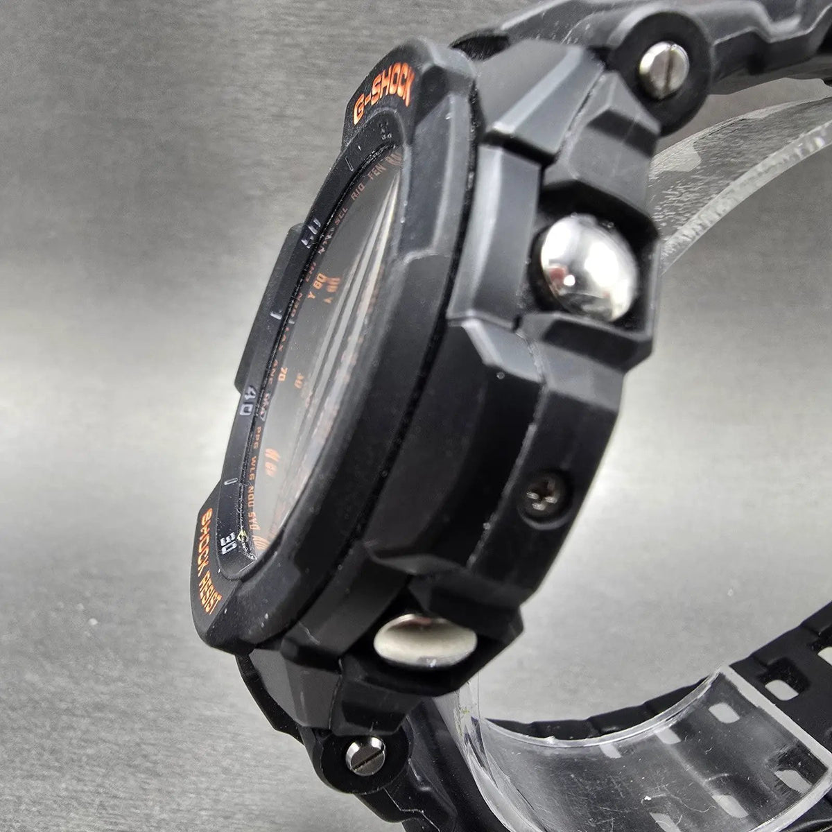 Casio G-Shock GW-3000B Watch Men 50mm Black Orange Alarm Chronograph Wors2