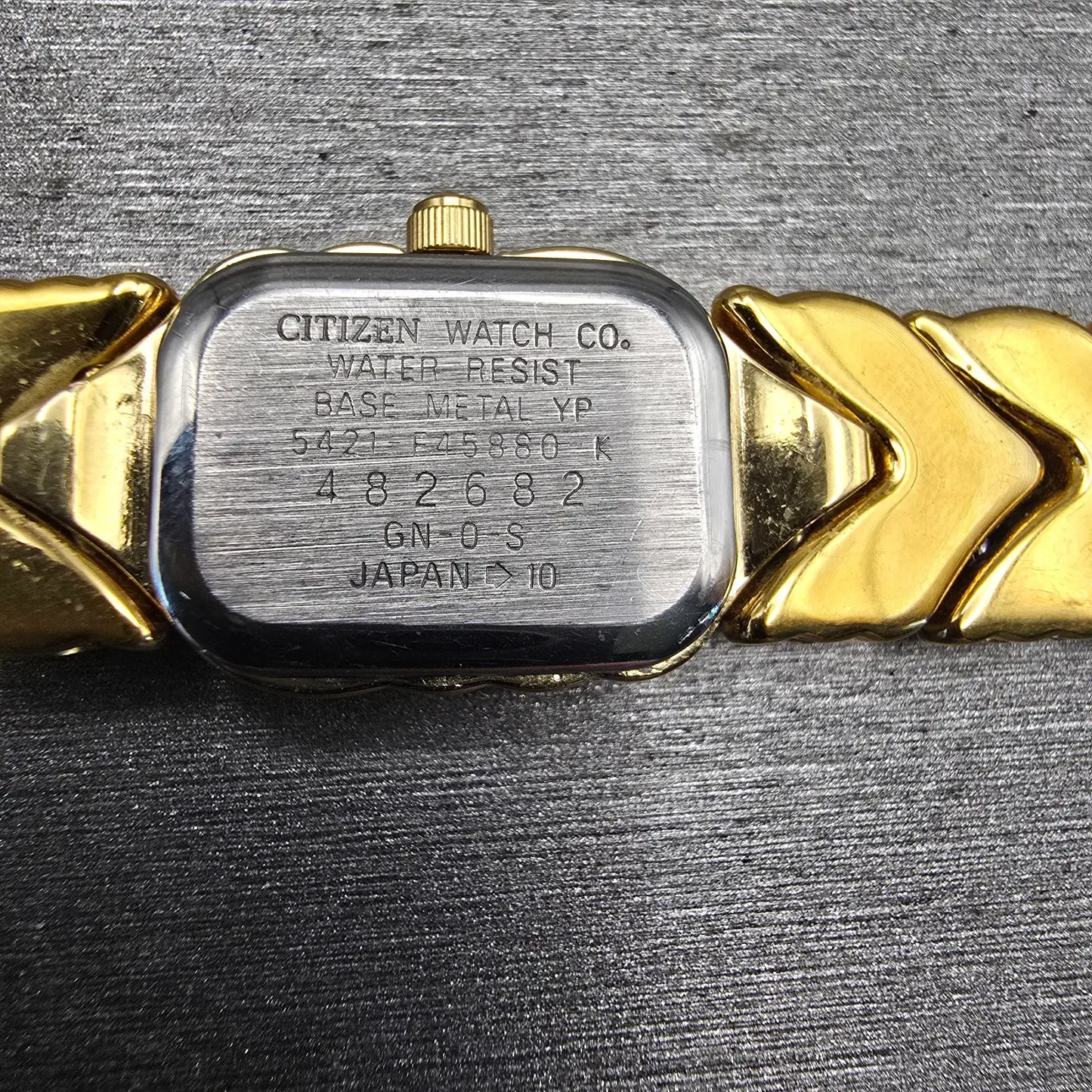 Citizen Elegance Watch Women 15mm MOP Dial Gold Tone 5421-F45880 New Battery10