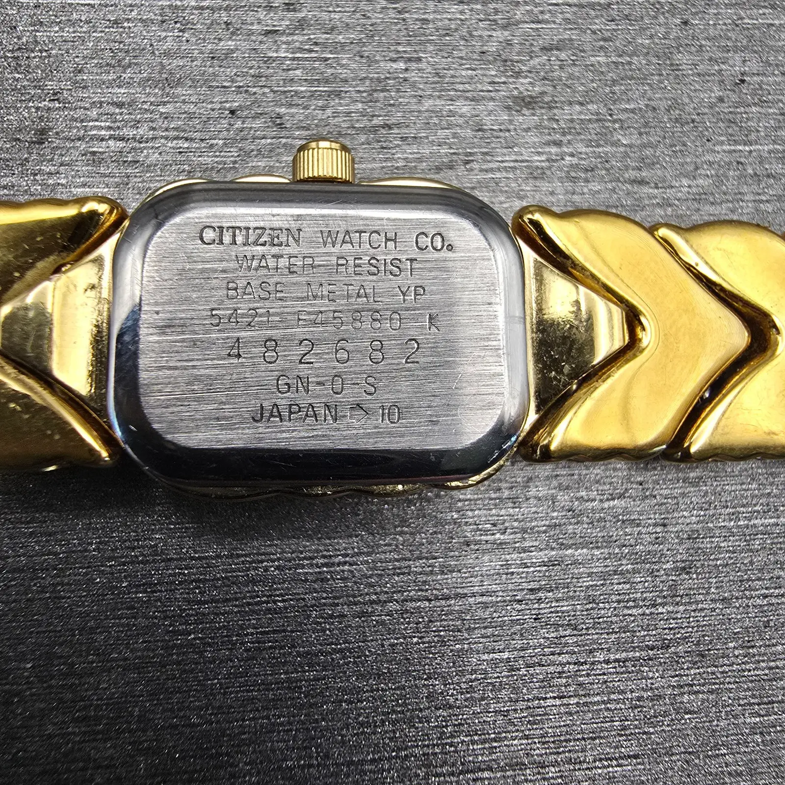 Citizen Elegance Watch Women 15mm MOP Dial Gold Tone 5421-F45880 New Battery10