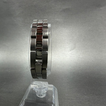 Orient You Tank Watch Women 19mm Silver Dial Silver Tone Rectangle New Battery7