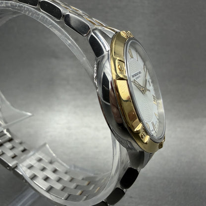Raymond Weil Tango Watch Women 30mm White Dial Two Tone Date 5960 New Battery3