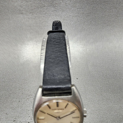 Longines Flagship Watch Women 23mm White Dial Steel Round Manual Wind Runs 4104