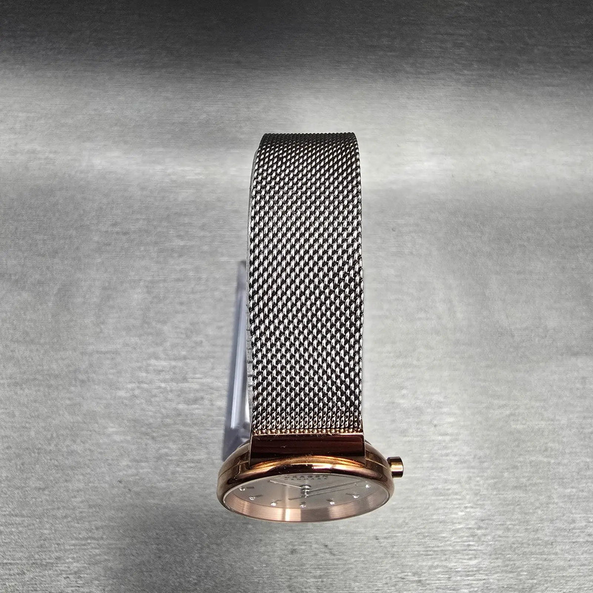 Skagen Ancher Watch Women 26mm White Dial Rose Gold Round SKW7203 New Battery4