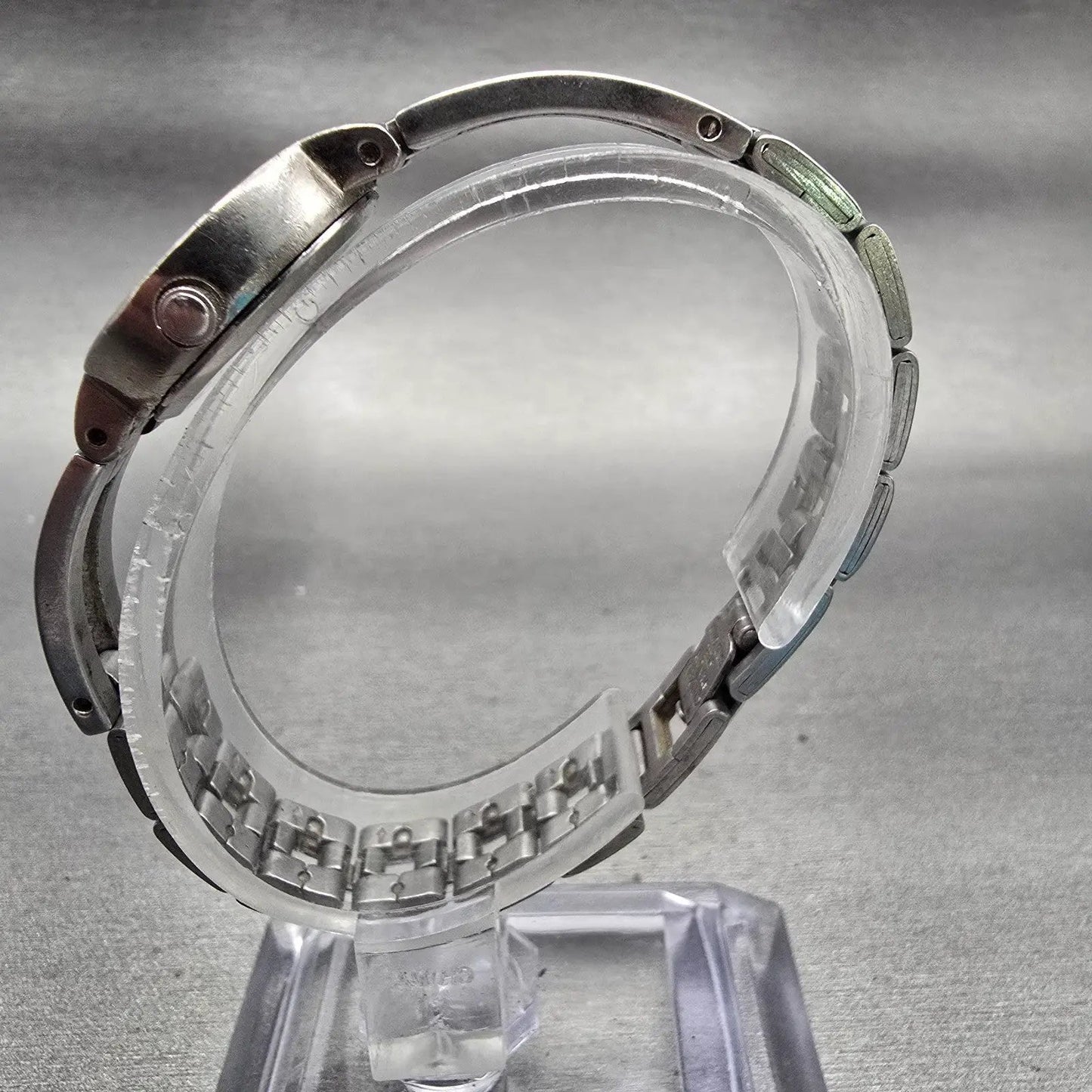 Citizen Watch Women 21mm Silver Dial Silver Tone Round 5920-S95650 New Battery6