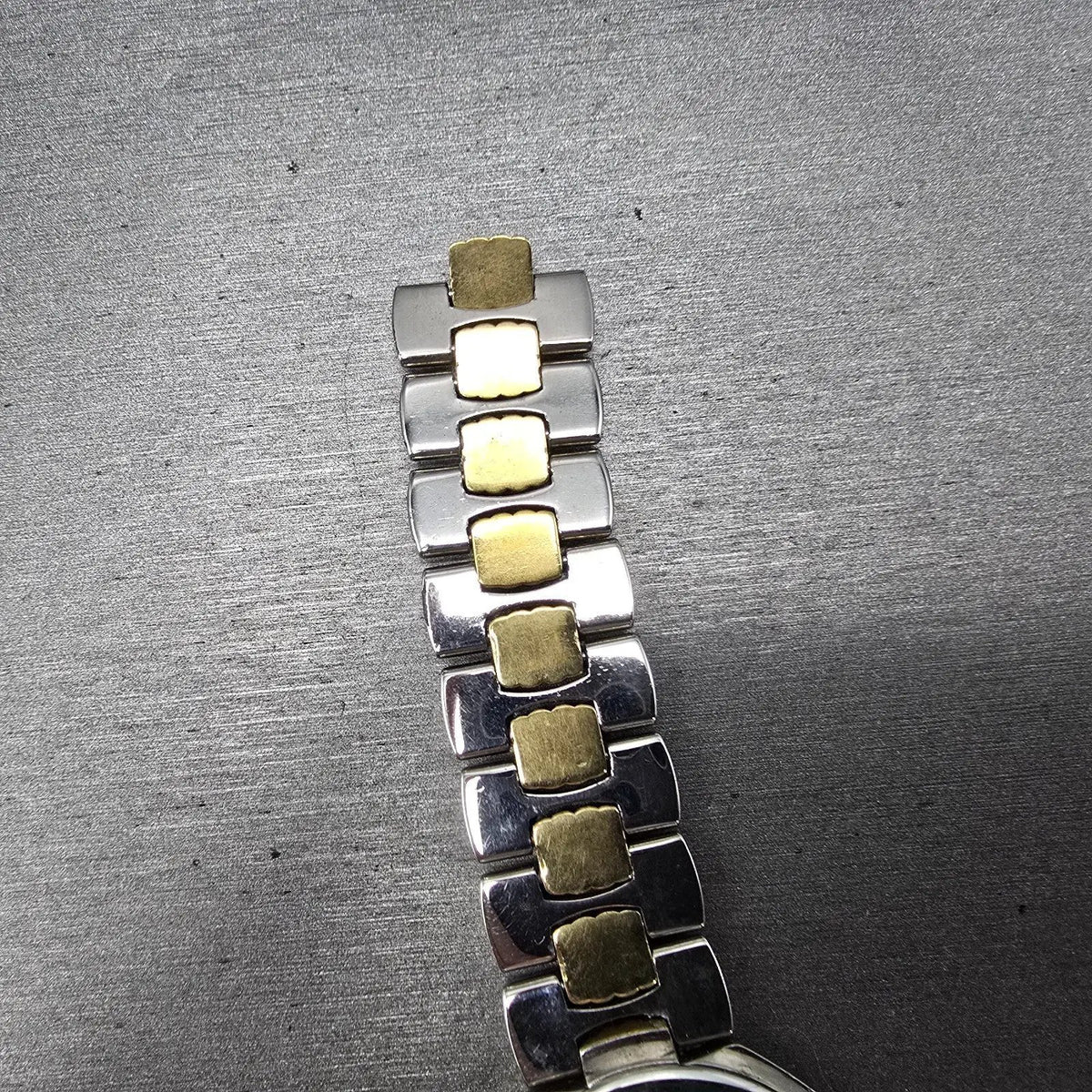 Christian Dior Watch Men 32mm Champagne Dial Two Tone Date 45.204 PARTS11