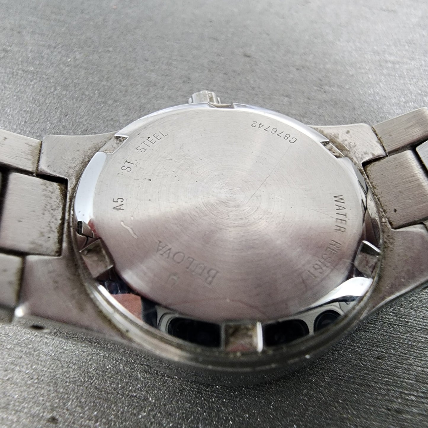 Bulova Marinestar Watch Women 25mm MOP Dial Stainless Steel Date Round New Batt9
