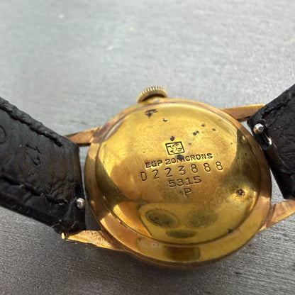 Seiko Fashion Watch Women 24mm Silver Dial Gold Tone Manual Round 5315 Runs VTG9