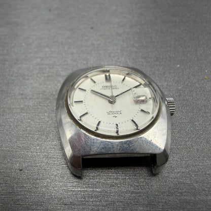 Seiko Matic Lady Special Watch Women 25mm Silver Dial Steel Date 2565-0010 PARTS3