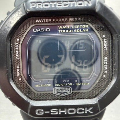 Casio G-Shock GW-5600BJ Watch Men 44mm Black Solar Alarm Chronograph Works1