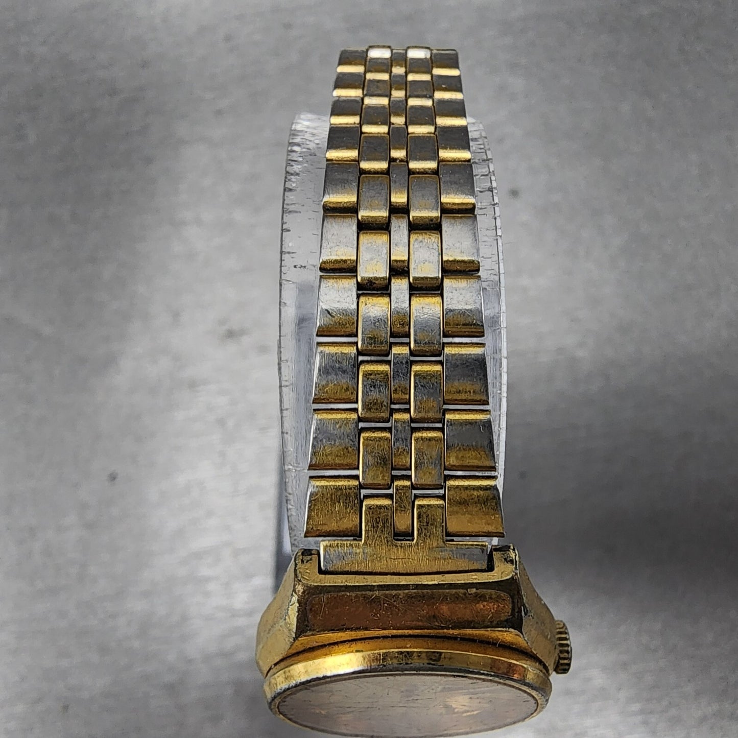 VTG Seiko SQ Watch Women 23mm Cream Dial Gold Tone Daydate Round New battery4
