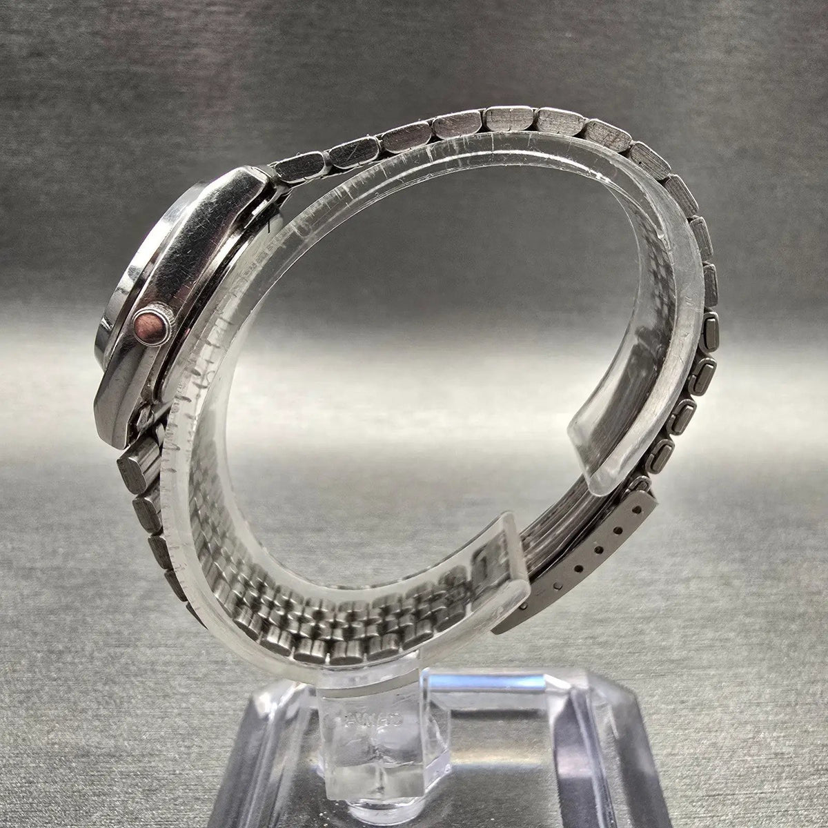 Seiko SQ Watch Women 23mm Silver Dial Silver Tone Daydate 2A23-0029 New Battery6