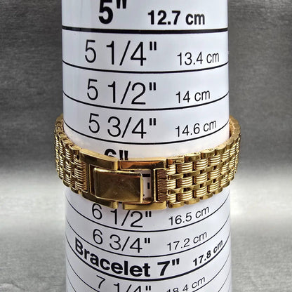 Citizen Watch Women 19mm White Dial Gold Tone Round 5930-S34774 New Battery9