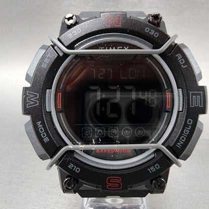 Timex Expedition Digital Watch Men 47mm Alarm Chrono Round New Battery
