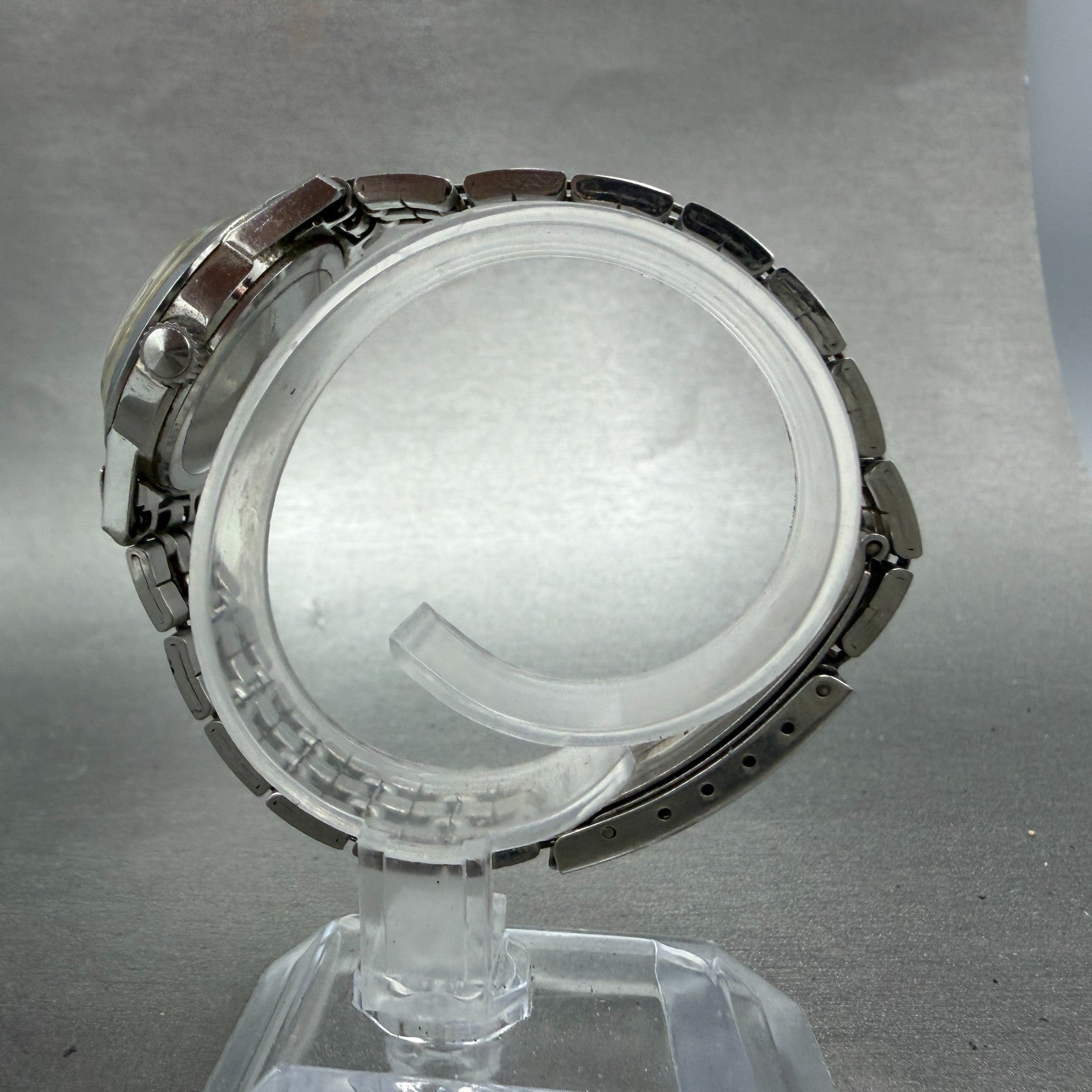 Citizen Date Star Watch Women 26mm Silver Dial Silver Tone Manual 4-530217K Runs6