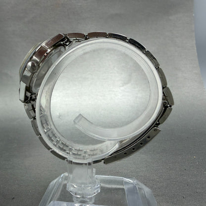 Citizen Date Star Watch Women 26mm Silver Dial Silver Tone Manual 4-530217K Runs6