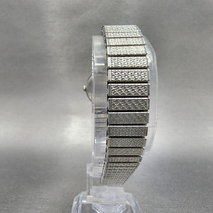 Seiko Watch Women 27mm White Dial Silver Tone Round 4N210052 New Battery7