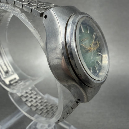 Citizen Automatic Watch Women 26mm Green Dial Steel Daydate Round Runs Vintage3