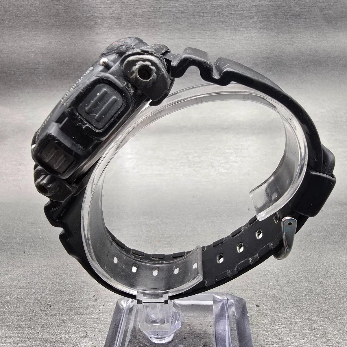 Casio G-Shock DW-9052 Watch Men 46mm Black Dial Black Chrono Alarm New Battery6