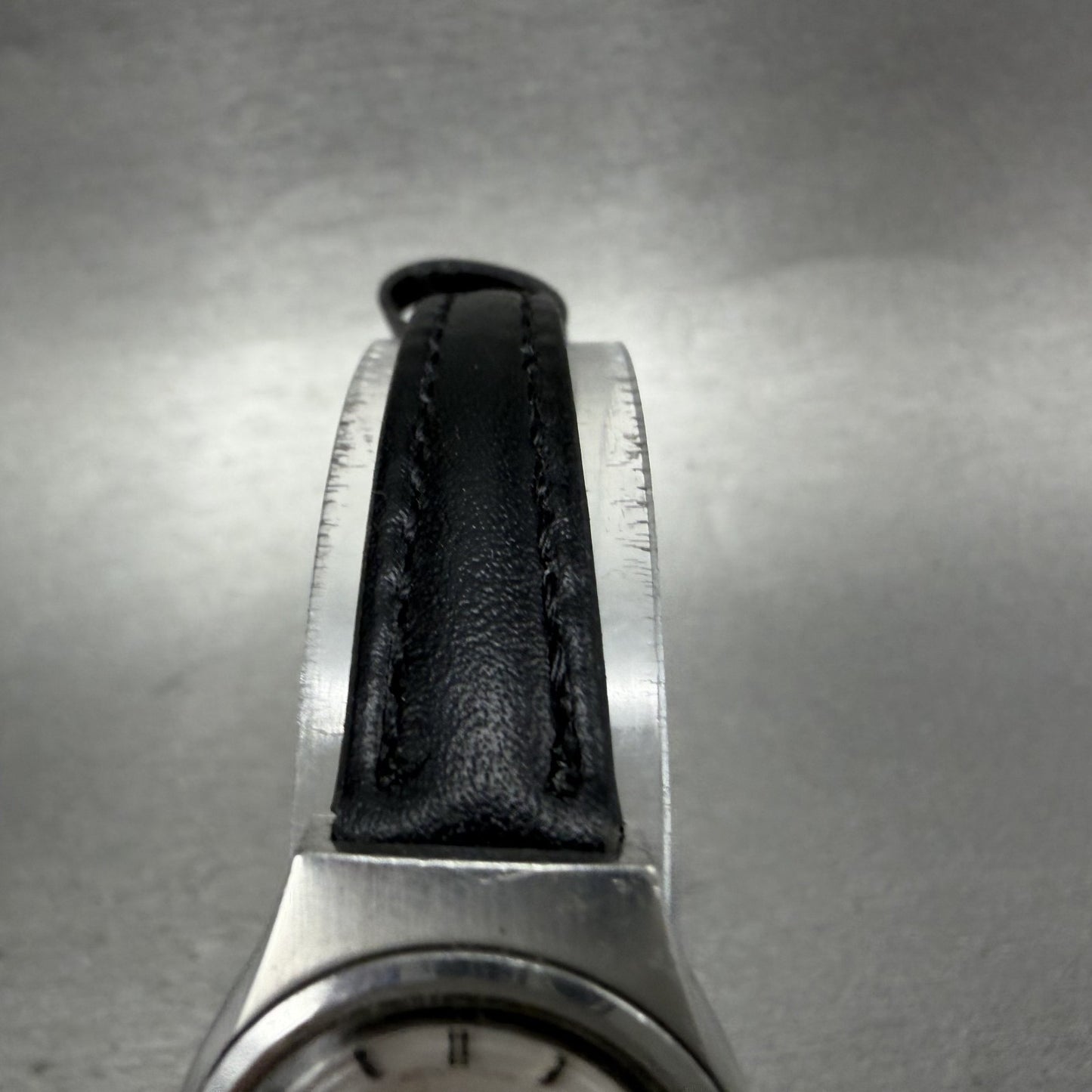 Seiko Watch Women 21mm Silver Dial Silver Tone Round 110910 Manual Runs4