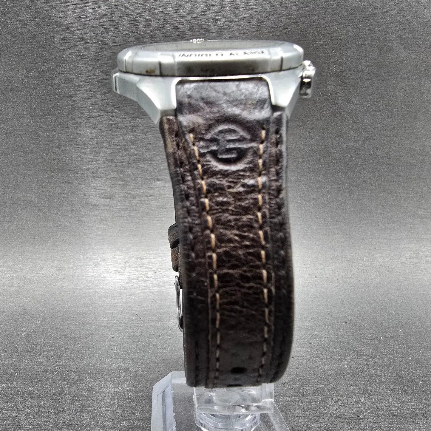 Timex Expedition Shenmue Watch Men 40mm White Dial Silver Tone Alarm New Battery5