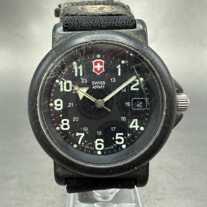 Victorinox Swiss Army Renegade Watch Men 40mm Black Dial Black Tone PARTS KTPO0