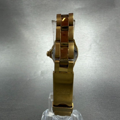 Invicta Pro Diver Watch Women 25mm Champagne Dial Gold Tone Date 14987 New Batt7