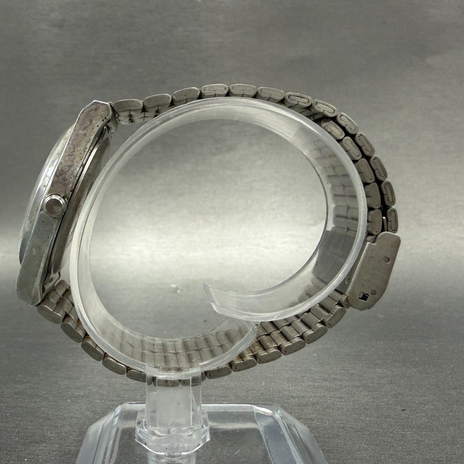 Casio MQ-336 Watch Men 33mm White Dial Silver Tone Round New Battery Vintage OPI6